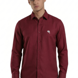TS 001 ||MAROON|| Full Sleeve Shirt