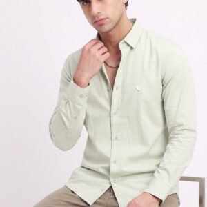 LS 005||SOLID CARMEL|| Full Sleeve Shirt